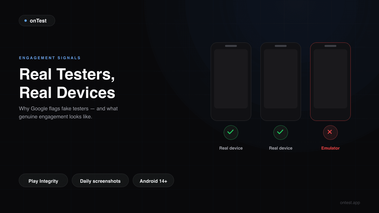 Why Real Human Testers on Real Devices Matter: Google Play Closed Testing Isn't Just a Number Game